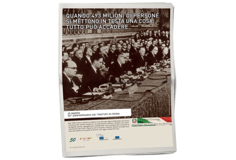 Italian Government: Print / Poster campaign